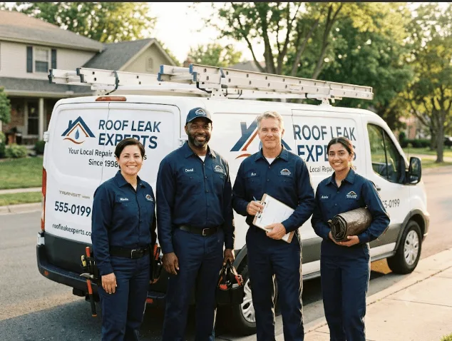 Roof Leak Repair company in Olmitz, KS